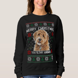 Moletom Feliz Dogmas Ouro Cachorro Cachorro Engraçado Ugl