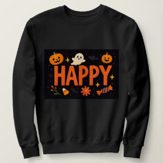 Moletom Feliz Halloween Fofo