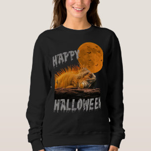 Moletom Feliz Halloween Iguana Lizard Reptile T Shirt