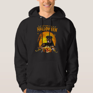 Moletom Feliz Halloween Rottweiler Cachorros Pumpkin Fatos