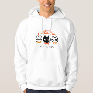 Moletom feliz halloween tree gatinhos