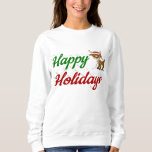 Feliz Holidays Reindeer Script de Natal