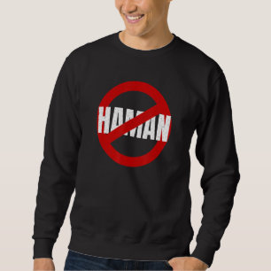 Moletom Feliz Ideia De Figurino De Purim Não Hoje Haman Je