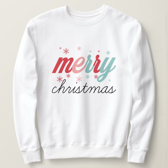 Moletom Feliz Natal (Frente do Design)