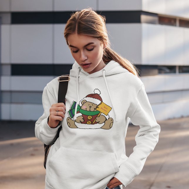Moletom Feliz Natal Bear (Criador carregado)