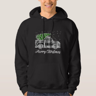 Moletom Feliz Natal Buffalo Tree Black and White