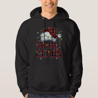 Moletom Feliz Natal Buffalo Xadrez Red Santa Hat Memaw