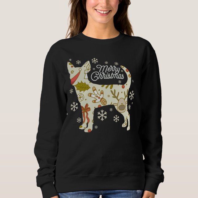 Moletom Feliz Natal Chihuahua (Frente)