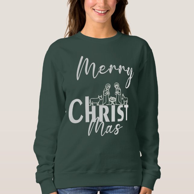 Moletom Feliz Natal Cristão✨ (Frente)