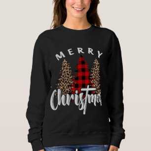 Moletom Feliz Natal Cross Buffalo Xadrez Leopard Impressão