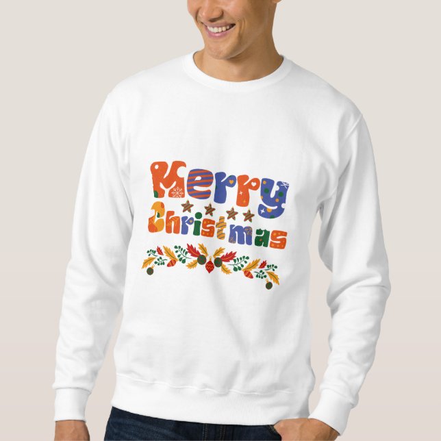 Moletom Feliz Natal Férias (Frente)