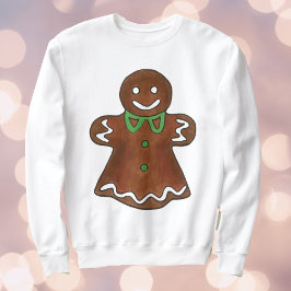 Moletom Feliz Natal Gingercake Cookie Ugly Sweater