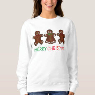 Moletom Feliz Natal Gingercake Men Cookshirt
