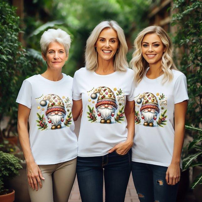 Moletom Feliz Natal Gnomo (Criador carregado)