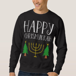 Moletom Feliz Natal Hanukkah Engraçado Presente no Feriado