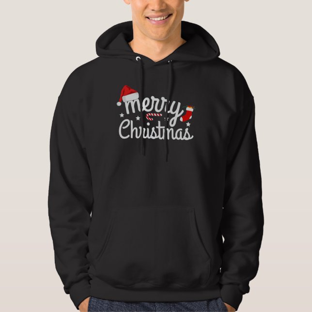 Moletom Feliz Natal Hoodie (Frente)
