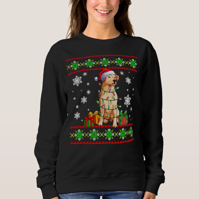 Moletom Feliz Natal Labrador Retriever (Frente)
