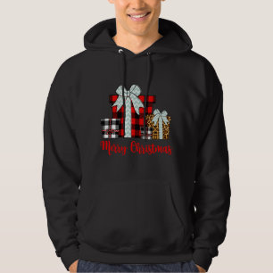 Moletom Feliz Natal Leopard Buffalo Xadrez Natal Pr