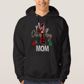 Moletom Feliz Natal Mãe Deus Cruz Xadrez Vermelha Cristã