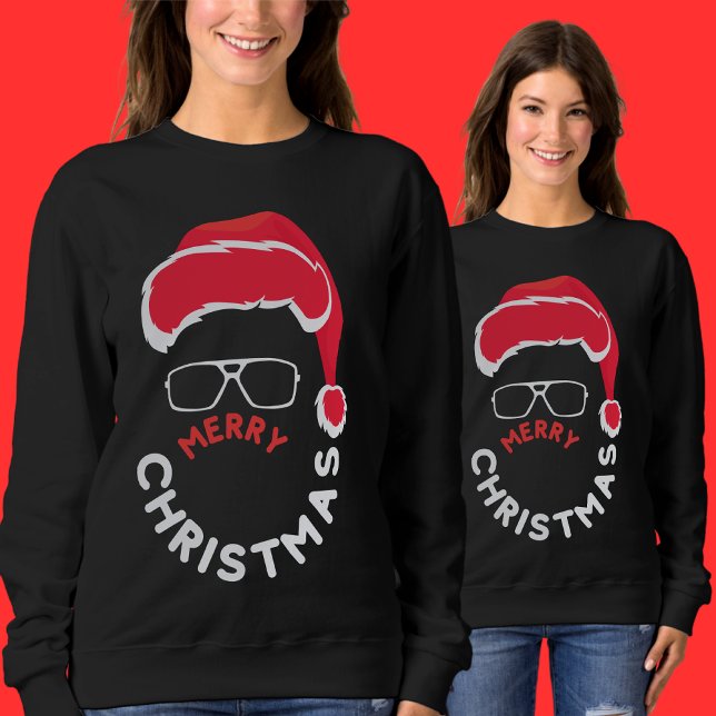 Moletom Feliz Natal, Papai Noel (Criador carregado)