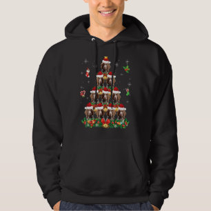 Moletom Feliz Natal Papais noeis de Cachorro Brittany Span