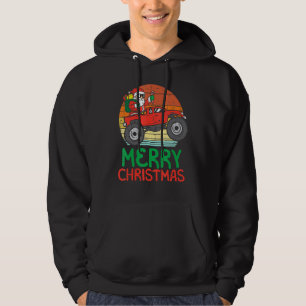 Moletom Feliz Natal Papais noeis Monster Truck Xmas Pj Tod