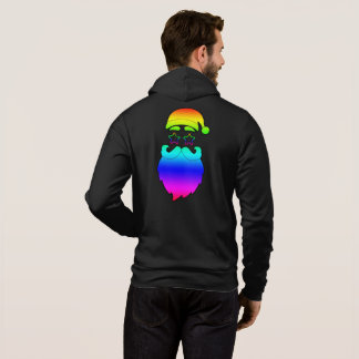 Moletom Feliz Natal Papais noeis Rainbow