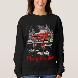 Moletom Feliz Natal Papais noeis Reindeer Irish Wolfhound