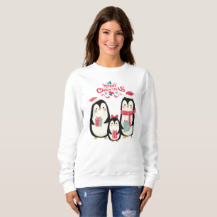 Moletom Feliz Natal Pinguins