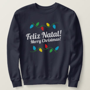 Moletom Feliz Natal Português
