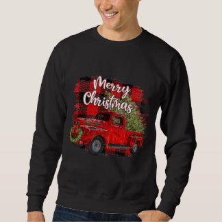 Moletom Feliz Natal Red Truck Buffalo Xadrez Natal