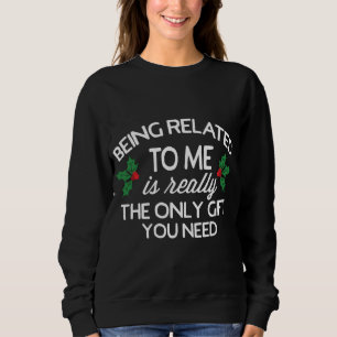 Moletom Feliz Natal Relacionado à Piada da Família Mim