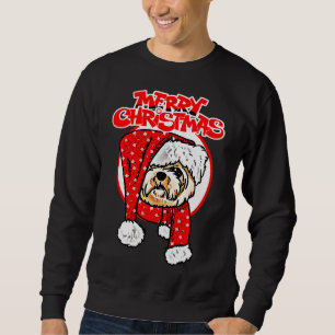 Moletom Feliz Natal Shih Tzu Dog