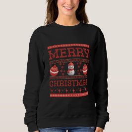 Moletom Feliz Natal Snowman Ugly Sweater
