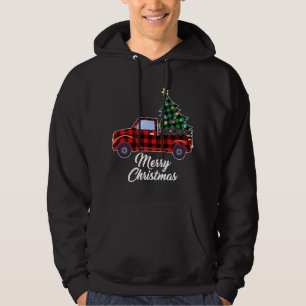 Moletom Feliz Natal Tree Buffalo Xadrez Red Truck