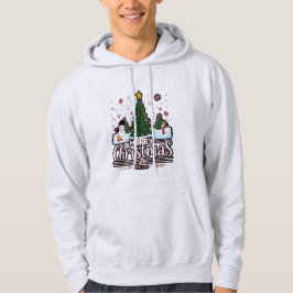 Moletom "Feliz Natal: Um Espetáculo de Moda Festiva"