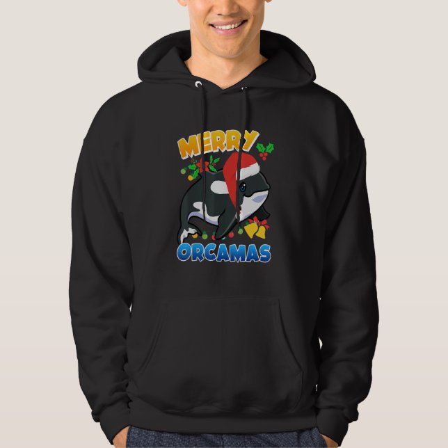 Moletom Feliz Orcamas Orca Whale (Frente)