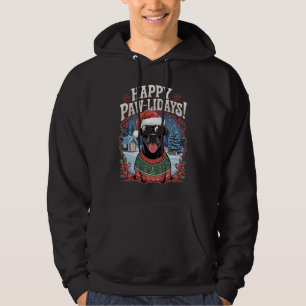 Moletom Feliz Pawliday Cane Corso Feliz Natal Divertido