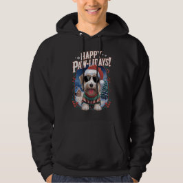 Moletom Feliz Pawlidays Revestidos Moles, Rodas, Terrier X