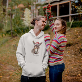 Moletom Feliz Pequeno Cachorro de Natal, personalizado