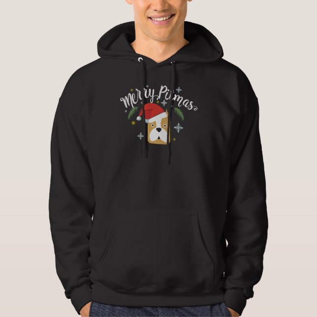 Moletom Feliz Pitmas Pit Touro Cachorro Engraçado Papais n (Frente)