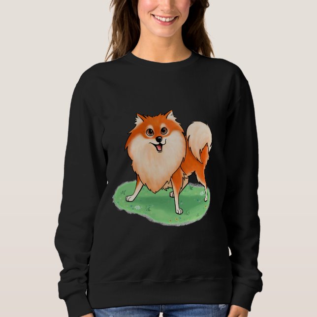 Moletom Feliz Pomerânia 65 (Frente)