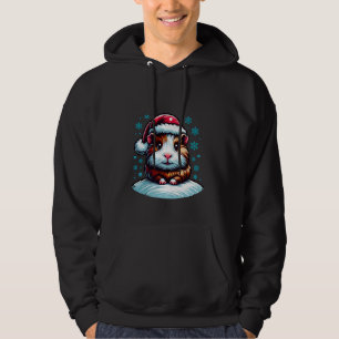 Moletom Feliz Porquinho-da-Índia Natal Inverno