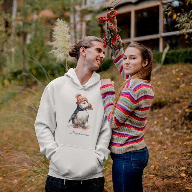 Moletom Feliz Puffin, personalizado (Criador carregado)