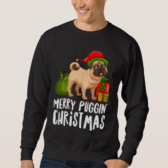 Moletom Feliz Puggin Natal Clássico T-Shirt 2003 (Frente)