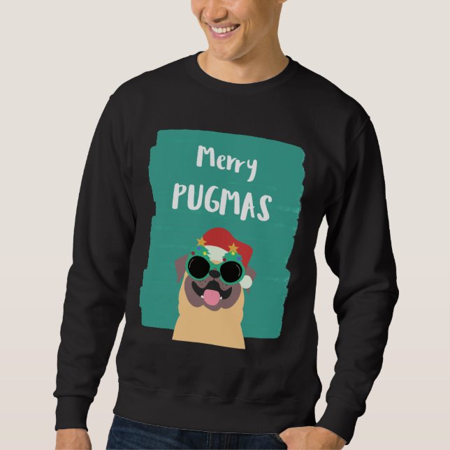 Moletom Feliz Pugmas Essential T-Shirt 706 (Frente)
