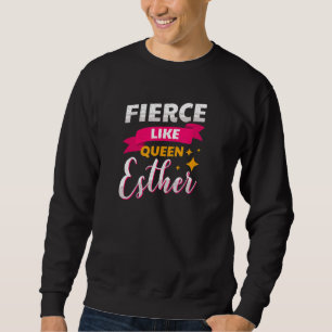 Moletom Feliz Purim Idea Rainha Esther Hebrew Jewis