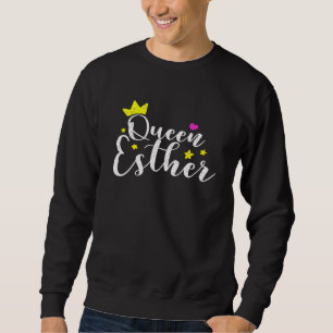Moletom Feliz Purim Idea Rainha Esther Hebrew Jewis