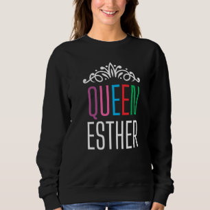 Moletom Feliz Purim Idea Rainha Esther Hebrew Jewis