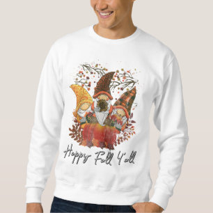 Moletom Feliz Queda! Gnomo das Mulheres Bomba Leopardo